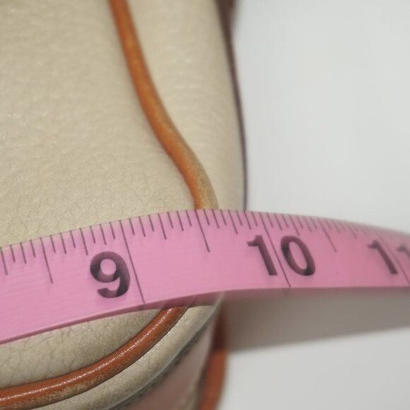 Vintage 80s Dooney Bourke Leather Crossbody Handbag - Picture 11 of 14